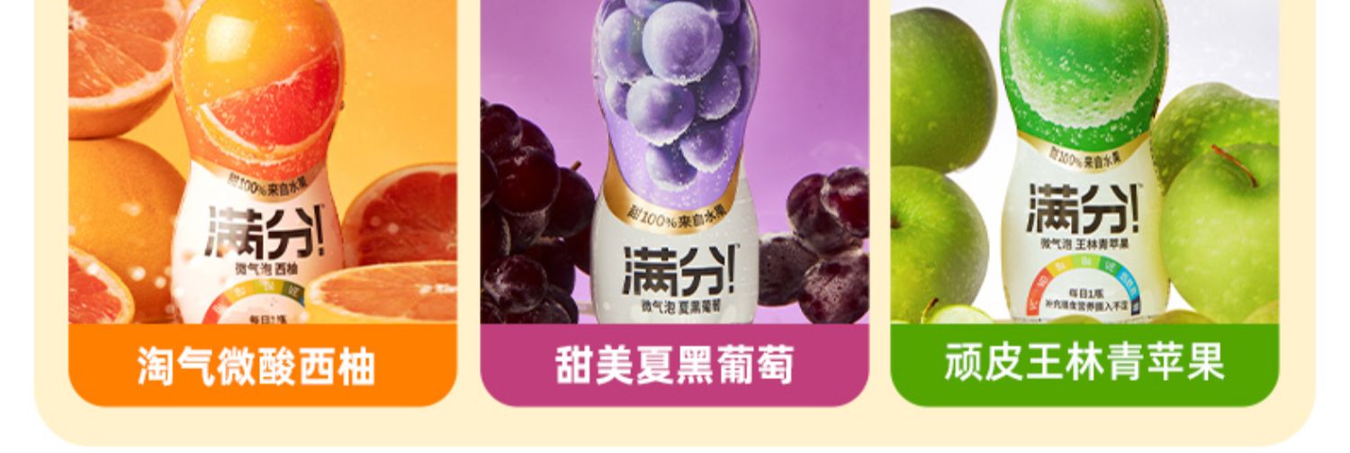 元气森林酸梅汁气泡水480ml*4
