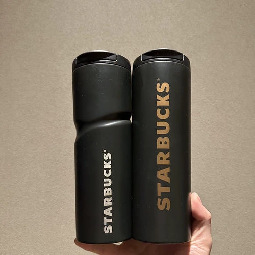 Starbucks, классический черный кофейный стакан из нержавеющей стали, 473 мл