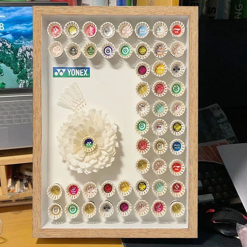 2025 New Badminton Creative Hollow Three-Dimensional Photo Frame Ornament DIY Handmade Valentine's Day Gift for Male and Female Friends 2025 New Badminton Creative Hollow Three-Dimensional Photo Frame Ornament DIY Handmade Valentine's Day Gift for Male and Female Friends