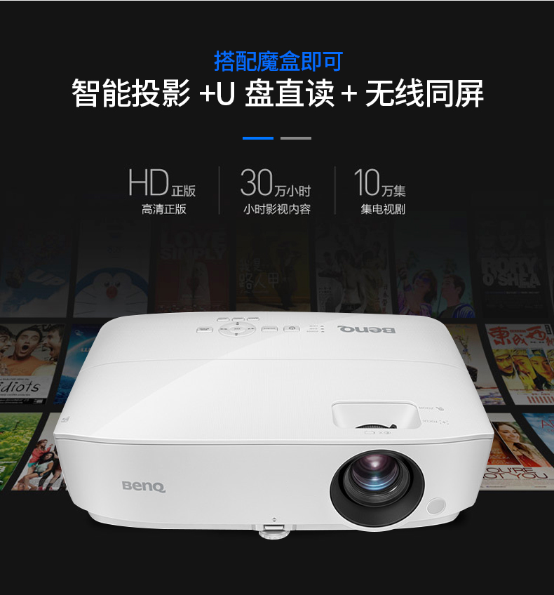 Máy chiếu BenQ BenQ MX532 tại nhà HD đào tạo giảng dạy hội nghị kinh doanh máy chiếu cầm tay - Máy chiếu máy chiếu giá rẻ