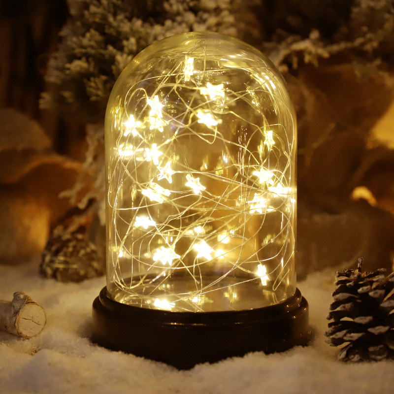 LED copper wire lamp Birthday gift to send boyfriend and girlfriend Girlfriend Valentine's Day practical creative heart small gift