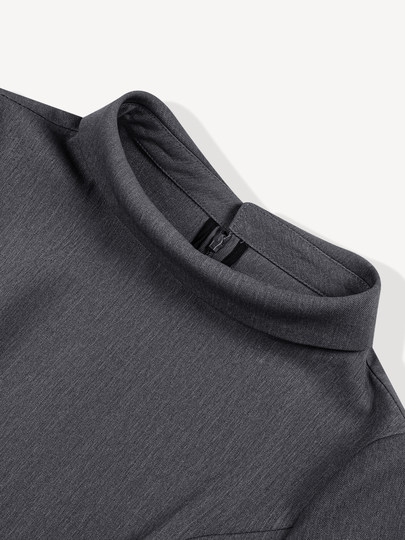 French-Style Gray Dress for Women, Summer 2026 New Model, High-End, Petite, Elegant, Vintage Dress