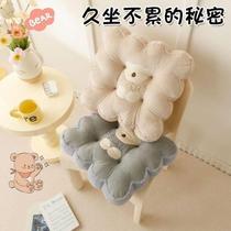 New autumn thick cushion chair butt cushion winter student classroom office stool 2024 new l butt cushion