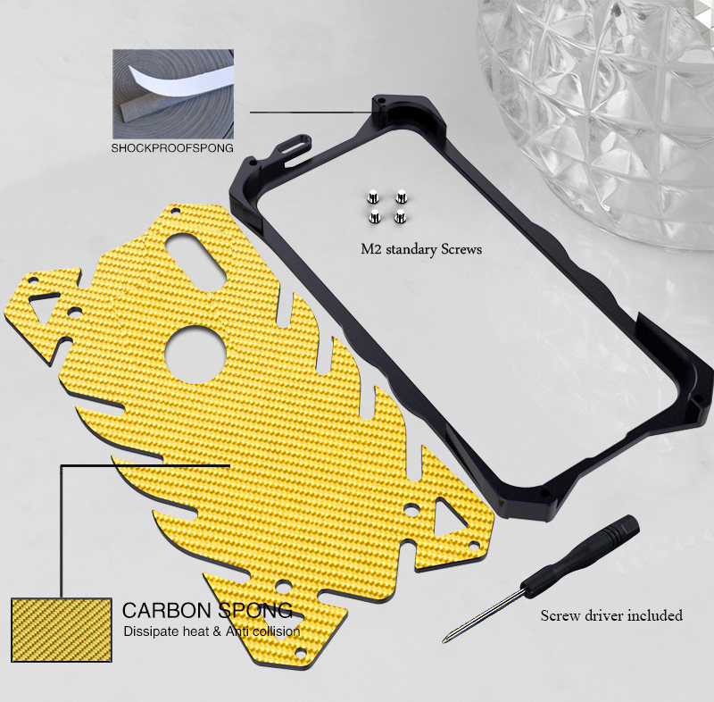 SIMON New THOR II Aviation Aluminum Alloy Shockproof Armor Metal Case Cover for Huawei Honor Magic 2