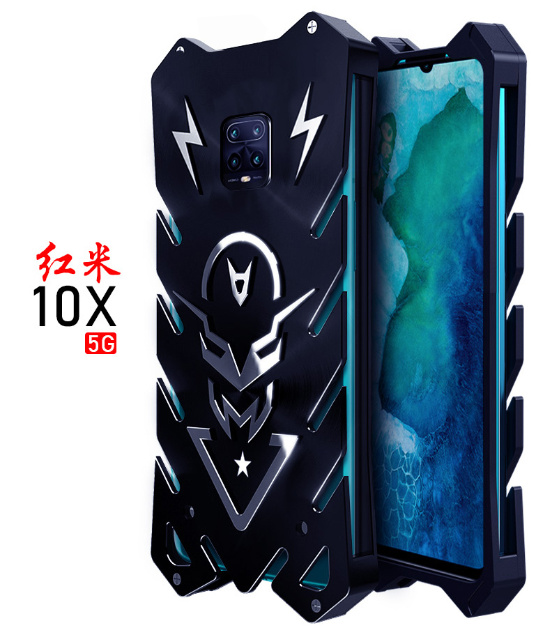 SIMON New THOR II Aviation Aluminum Alloy Shockproof Armor Metal Case Cover for Xiaomi Redmi 10X 5G & Xiaomi Redmi 10X 4G