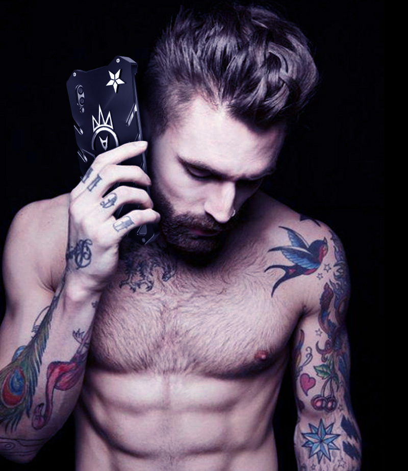 SIMON New THOR II Aviation Aluminum Alloy Shockproof Armor Metal Case Cover for Huawei Enjoy 9