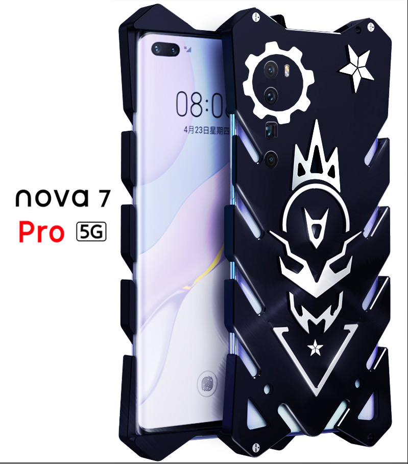SIMON New THOR II Aviation Aluminum Alloy Shockproof Armor Metal Case Cover for Huawei nova 7 Pro & Huawei nova 7 & Huawei nova 7 SE