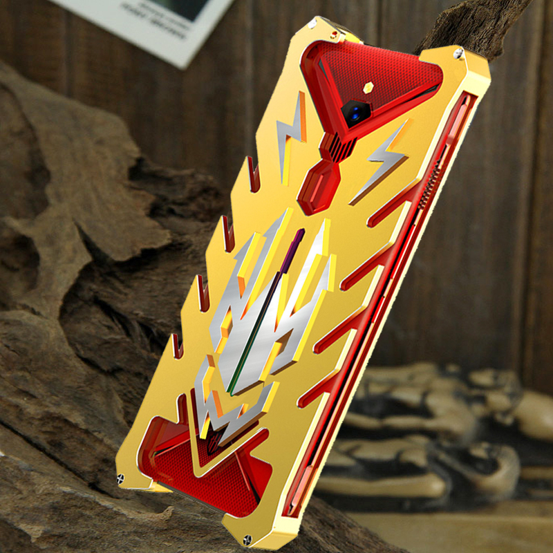 SIMON New THOR II Aviation Aluminum Alloy Shockproof Armor Metal Case Cover for nubia Red Magic 3