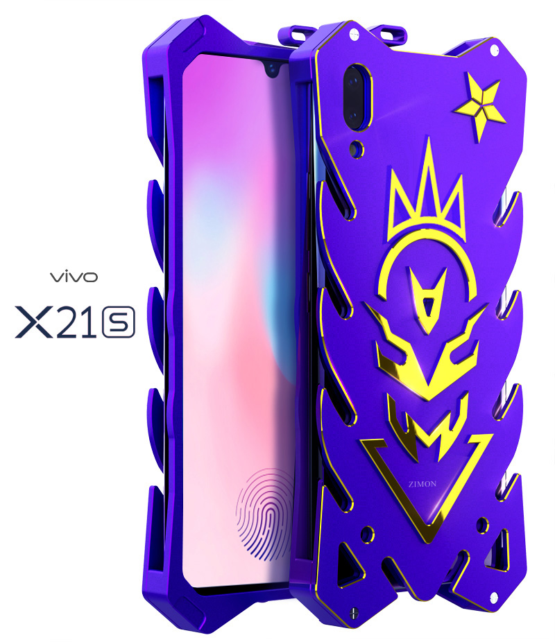 SIMON New THOR II Aviation Aluminum Alloy Shockproof Armor Metal Case Cover for vivo X21s / vivo V11 / vivo V11 Pro