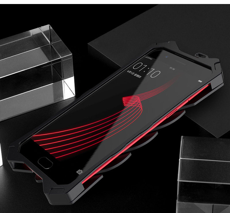 SIMON New THOR II Aviation Aluminum Alloy Shockproof Armor Metal Case Cover for OPPO A9x & OPPO A9