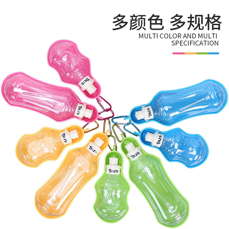 Pet pooch accompanying cup out for dogs portable outdoor Drinking water Drinking dog kittens outside with water drinker kettle