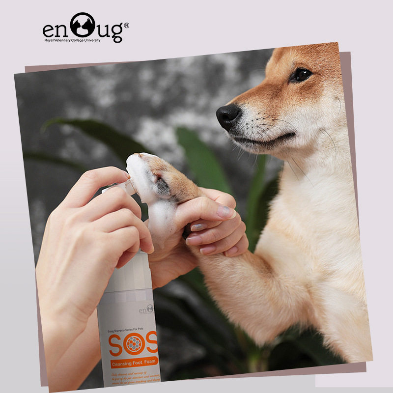 SOS pet dog cleaning foot foam Teddy foot cleaning care cat foot wash disposable products