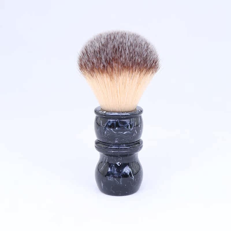 yaqi fiber soft hair silver pointed head road badger hair blood wood aluminum head beard brush beard brush beard brush shaving brush hair sweep