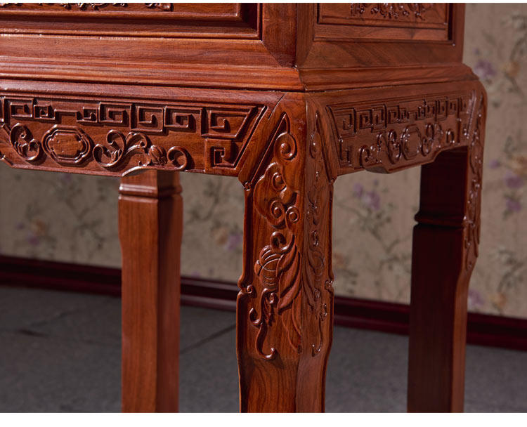 товар из китая 红木沙发刺猬紫檀木中式实木沙发花梨木全套客厅家具组合沙发椅 Jimei Red