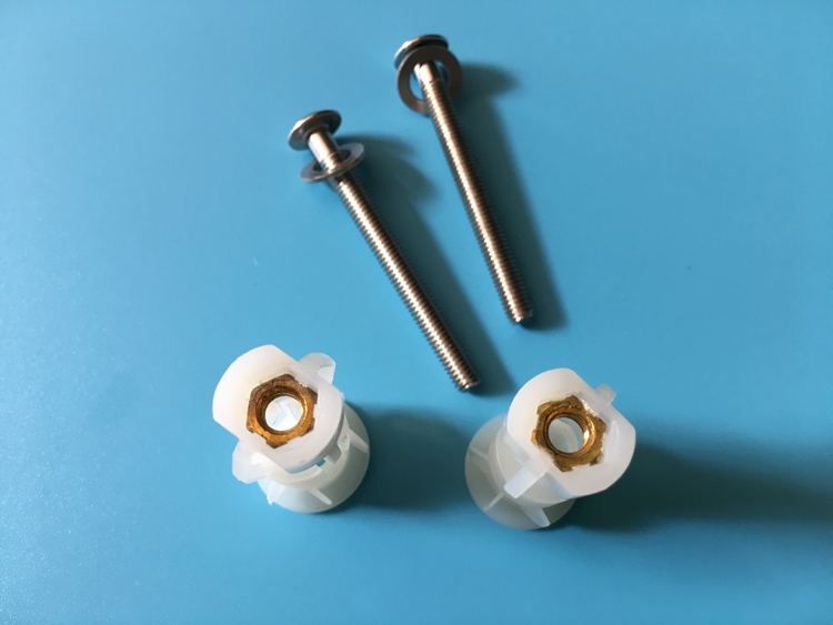 American standard toilet cover mounting screws Chinese and European brands universal toilet cover fixing puffy rubber column block