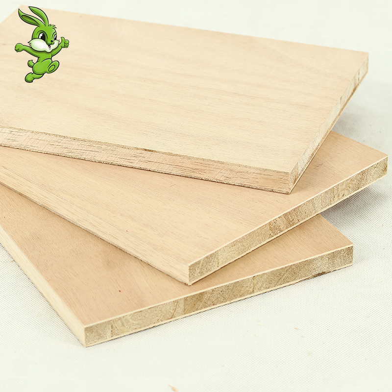 Rabbit board E1 grade 18mm solid wood furniture board large core board home improvement board solid wood poplar core blockboard