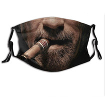 Mask Creative Personality 3D with smiley smile funny pattern hoax stereo hoax face