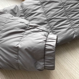 Бархатный зимний легкий и тонкий пуховик, утиный пух