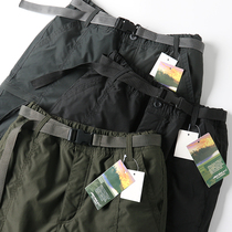 Must enter the windproof waterproof autumn and winter men plus velvet warm tooling cotton pants multi-pocket thick casual pants 6295