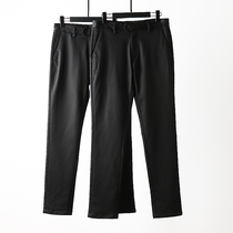 High-end imported mercerized cotton Tencel Lesel men Business slim stretch anti-wrinkle slacks 6190