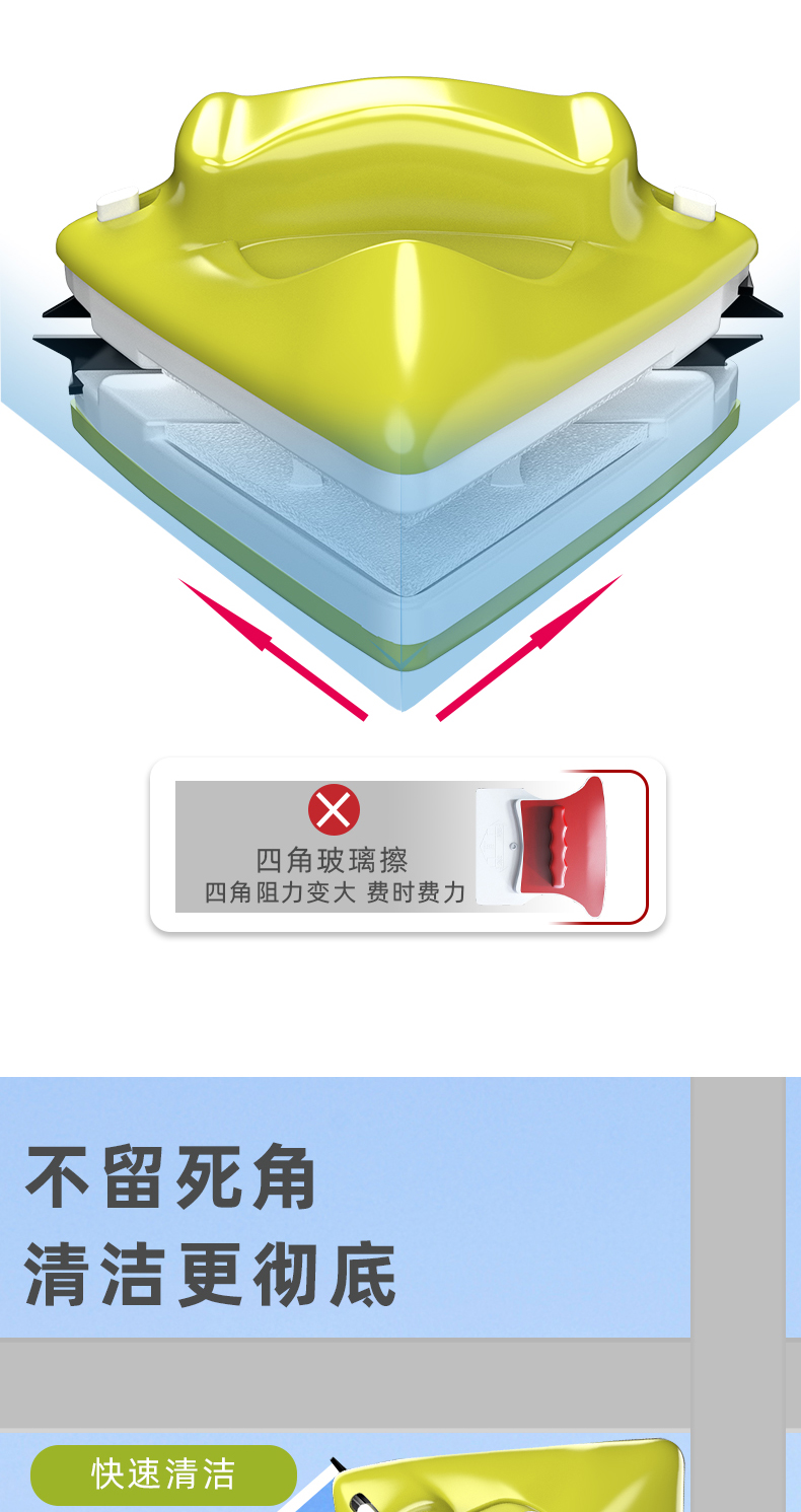 智丽雅 强磁窗户清洁器 高层必备 图4