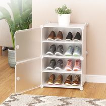 Shoe cabinet thin entry door 2021 new household small size rental house balcony multi-storey simple dustproof