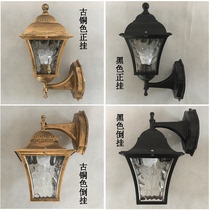 Outdoor wall lamp European-style lamp waterproof and moisture-proof bar outdoor lamp retro classical decoration exterior wall lamp corridor aisle lamp