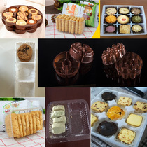 Food packaging box Transparent plastic food packaging tray PP blister tray transparent box round