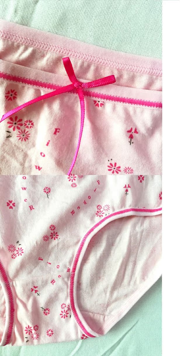 9996 đậu đỏ nữ cotton nhỏ góc phẳng sản phẩm mới thắt lưng tam giác thời trang thoải mái 100 quần legging cotton quần lót phụ nữ