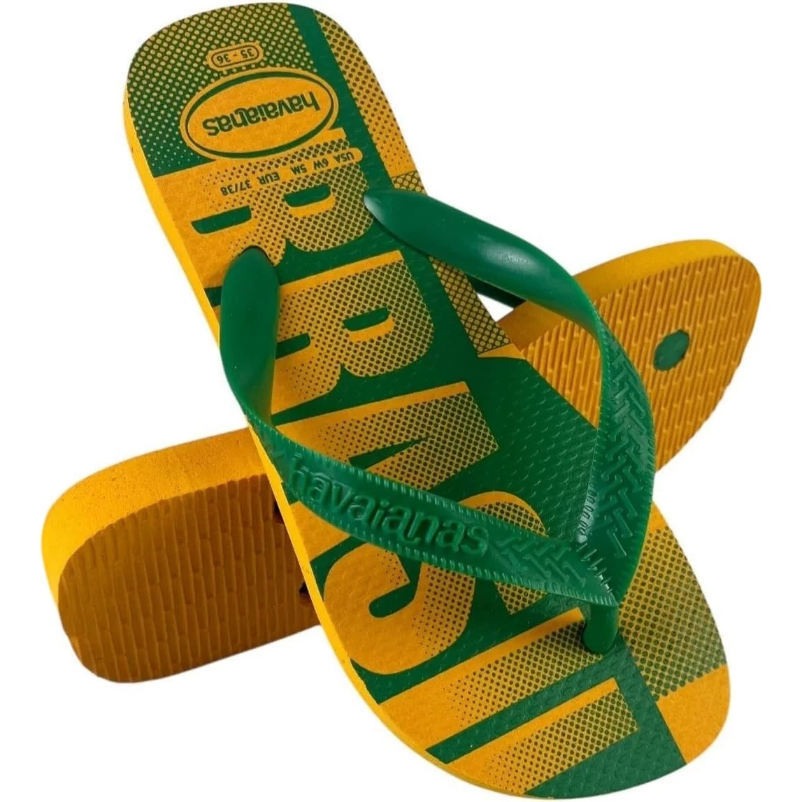 2026 новые шлепанцы havaianas нескользящие пляжные тапочки для Бразилии летом