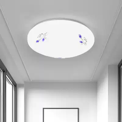 LED aisle round ceiling lamp bedroom living room corridor balcony kitchen toilet energy-saving household super bright lamps