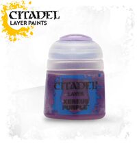 Warhammer 40k GW paint Citadel Layer Xereus Purple 12ml