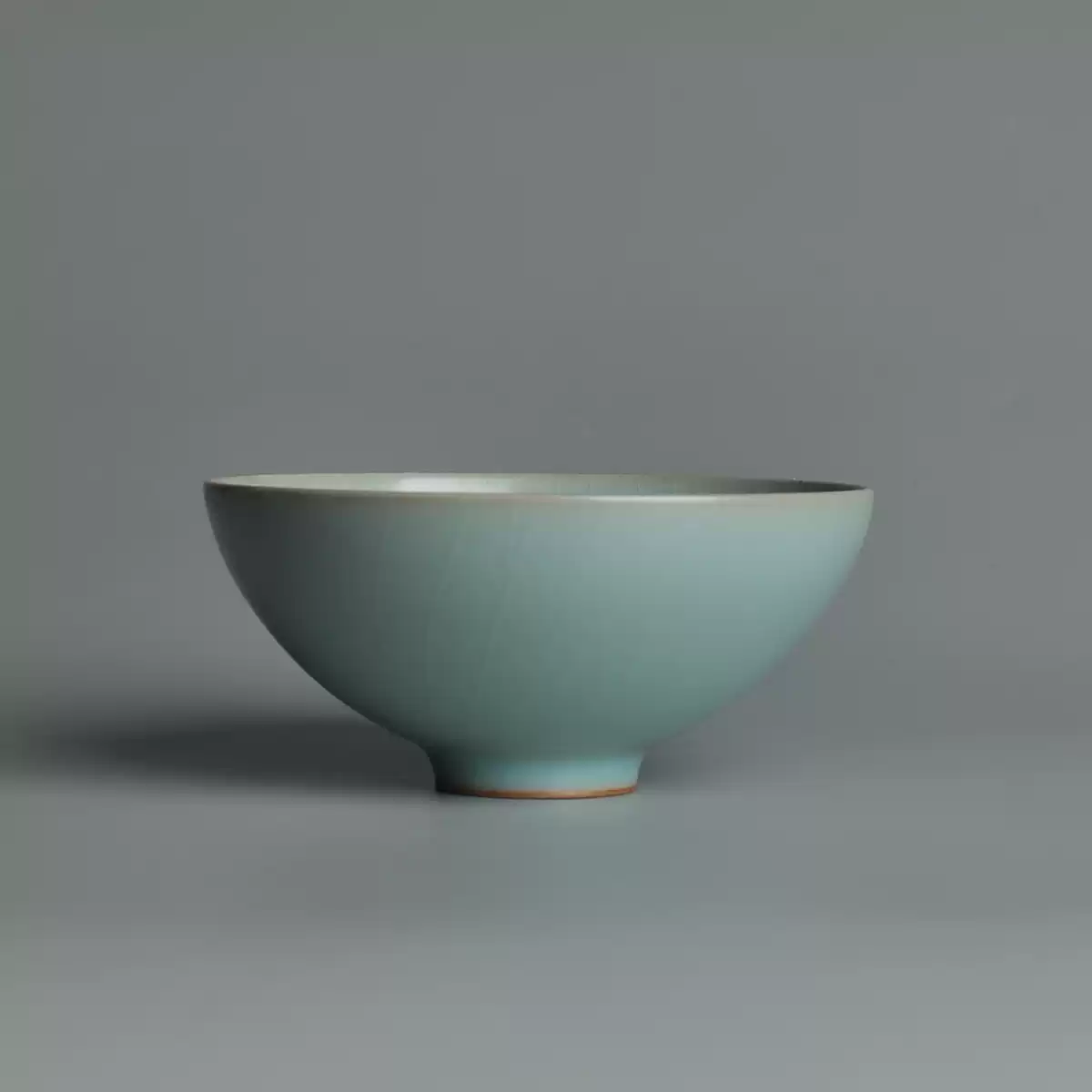 宋代传世青瓷海棠瓶天青釉汝瓷陶瓷花瓶手工制作陶瓷花器小清新青瓷摆件