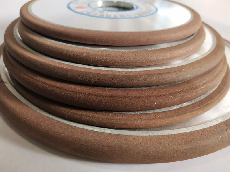 Crystal sharp round arc grinding wheel Diamond grinding wheel Resin grinding wheel grinding wheel non - standard