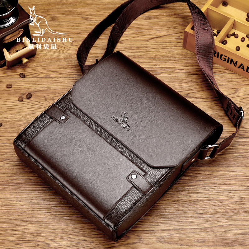 Men's BagsOne Shoulder Messenger Bags Leather Business Casual Backpacks Leather Bags Men's Shoulder Bags Pouches Leather Small Backpacks