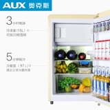 AUX/奥克斯 BC-1112A Однородная ретро-ретро-ретро небольшой холодильник Домашний холодильник замороженный маленький холодильник тихий