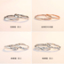 Mobius nhẫn couple nhẫn một cặp sterling silver ring thiết kế ban đầu Nhật Bản và Hàn Quốc đơn giản sống miệng nam giới và phụ nữ nhẫn Nhẫn