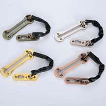Thickened anti-theft chain stainless steel door bolt hotel hotel room door chain buckle door chain thickened door buckle pin
