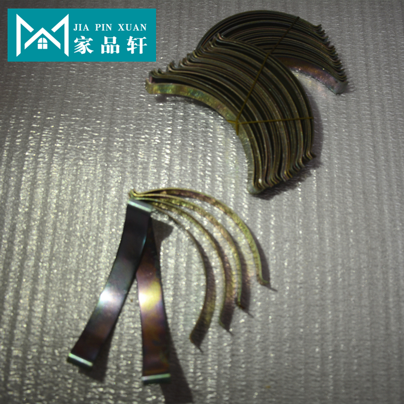 Multi-layer solid wood flooring special spring piece crescent snap steel sheet quality super good installation paving floor accessories