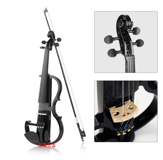 Bluetooth accompaniment electronic violin electroacoustic violin factory direct sales