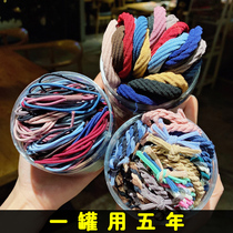 Leather band female head child girl does not hurt hair high elasticity thick Hairband head rope hair rope hair hair accessories headdress Korea