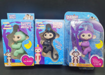 Colorful Intelligent Interactive Finger Monkey Fingertips Cute Thumbs Monkey Nets Red Shakes Pets Men And Women Electric Toys