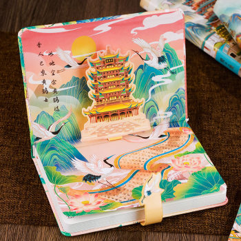 Souvenir scene of yellow crane tower in wuhan city