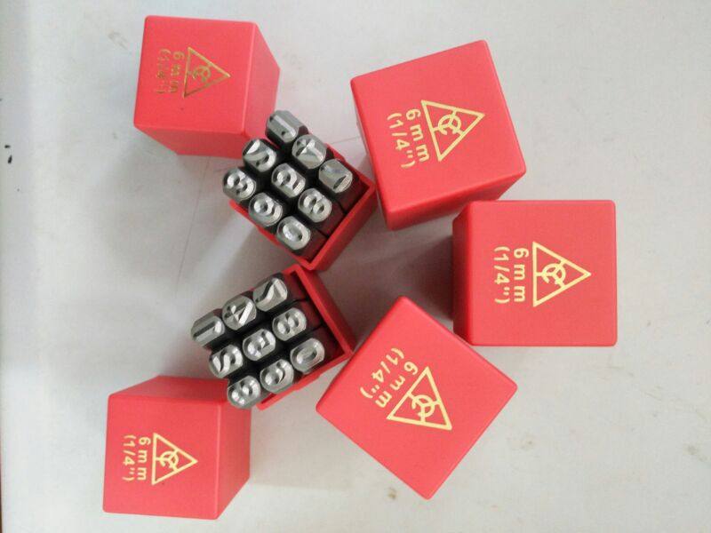 Digital steel printing mode customizes logo hand knocking the letter symbol number number 0 - 9 shovel