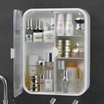 Cosmetics storage box wall-mounted toilet dressing table desktop finishing dustproof skin care products placement rack