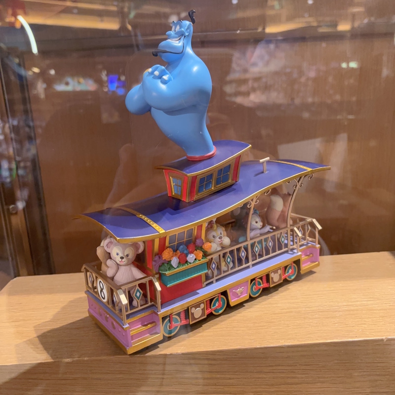 Shanghai Disney Domestic Agent Qibao Flower Car Parade Resin Decorative Figurine Collectible Ornament