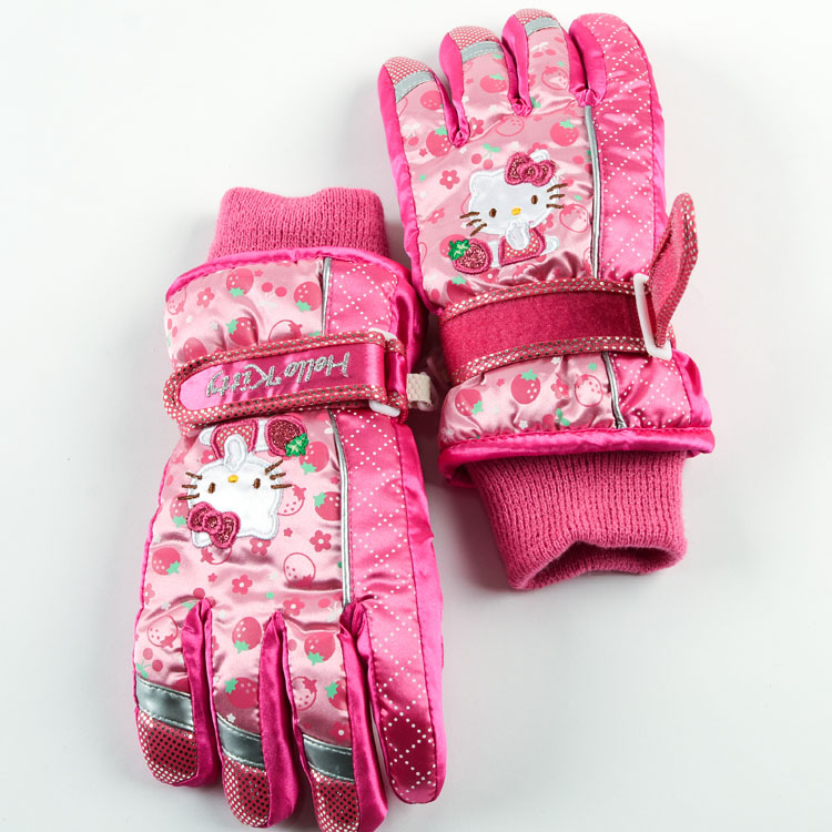 Gants pour fille HELLO KITTY en coton - Ref 2150149 Image 29