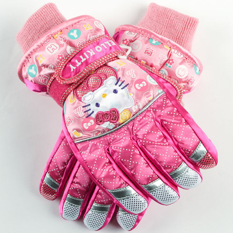 Gants pour fille HELLO KITTY en coton - Ref 2150149 Image 33