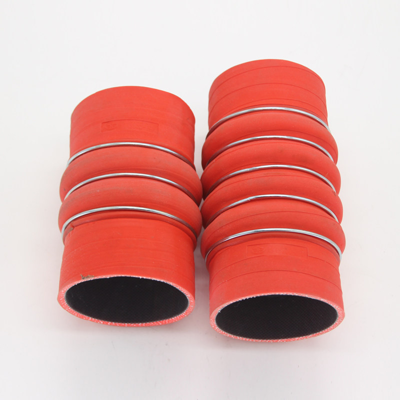 Suitable for Jiefang J6 intercooler hose engine corrugated connection intake hose intercooler outlet hose