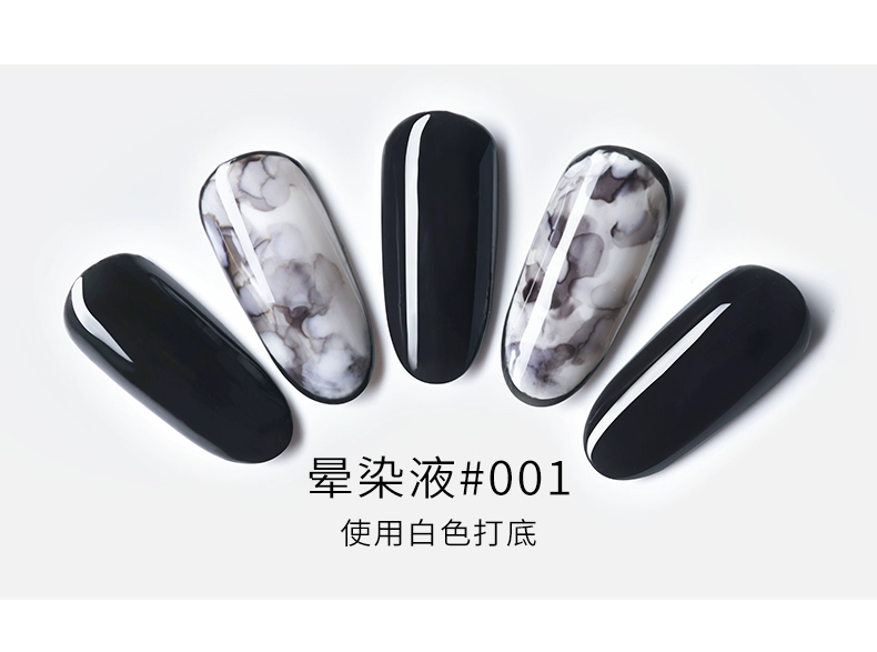 KellyKessa / Kelly Kaiser New Nail Ba Lan Keo 2019 Nail Water Ink Ink Smudge Smudge Keo - Sơn móng tay / Móng tay và móng chân